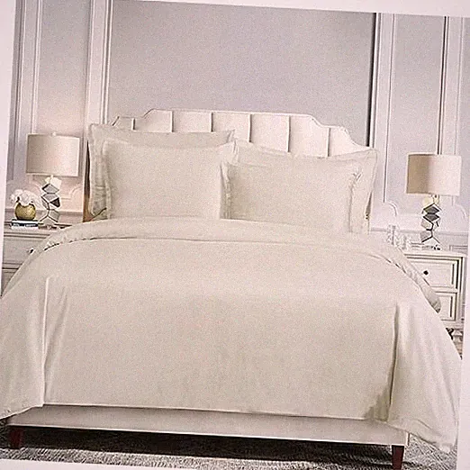 HiEnd Accents Simone 3 Piece King Duvet Cover Set King & 2 King Shams Cream